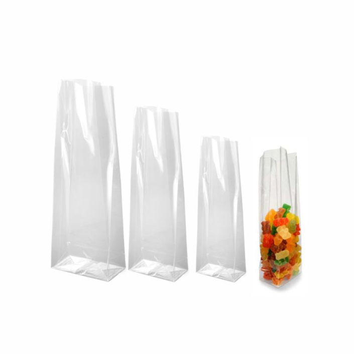 Bolsa celofan C/base cuadrada galga 160 100 U Tienequip